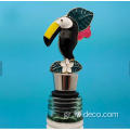 Προσαρμοσμένο Tropical Toucan Champagne Wine Bottle Stopper